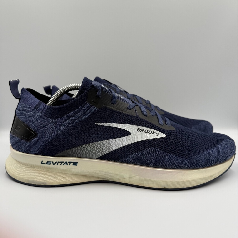 Brooks Levitate 4 Men's Size 11 D Blue White Running Sneaker Shoes 1103451D439‎